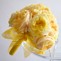 gallery bouquet da sposa fiori gialli